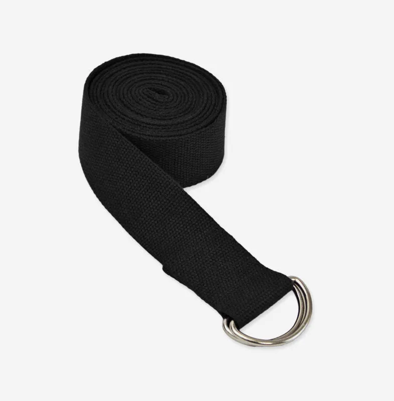 10' D-Ring Buckle Cotton Yoga Strap