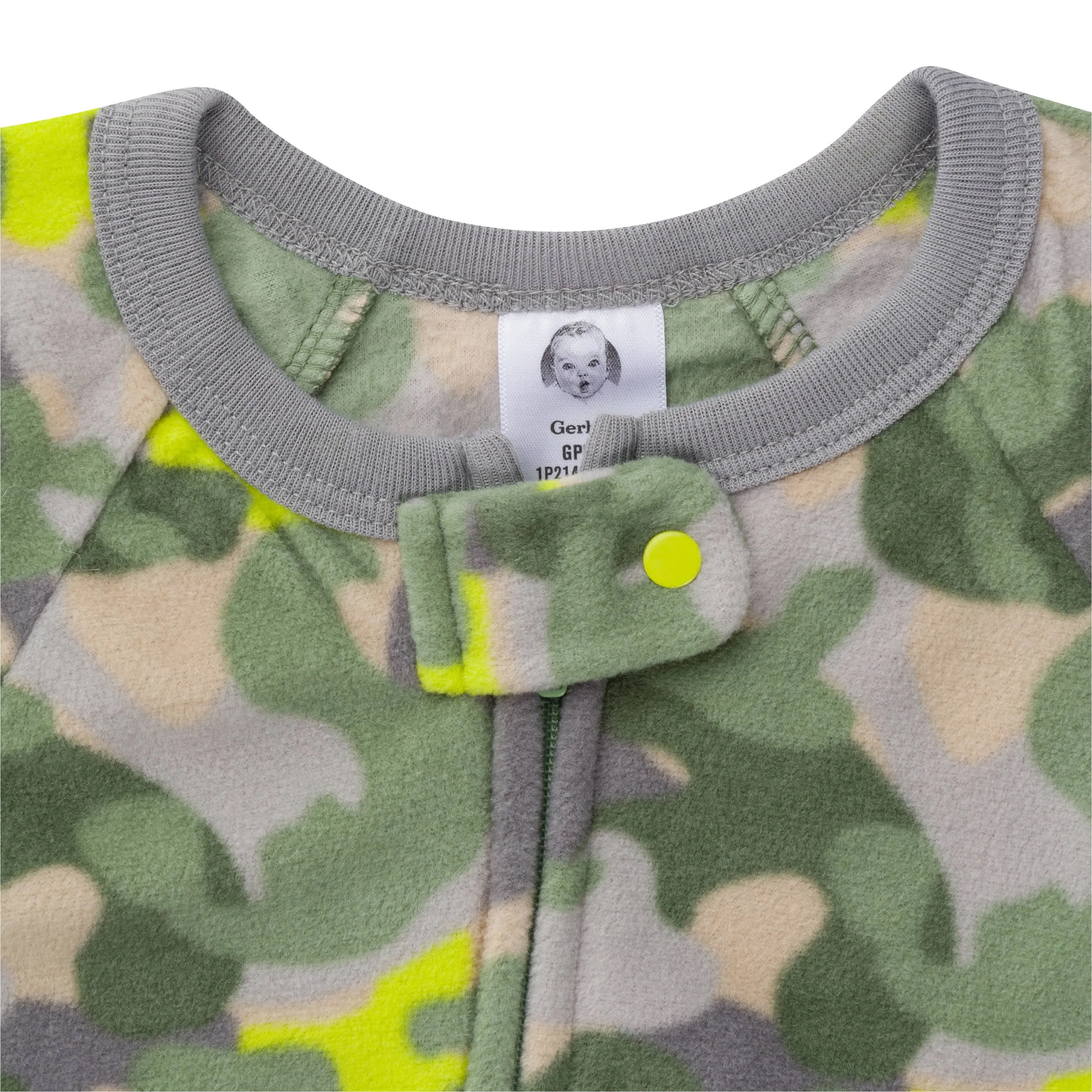 2-Pack Baby & Toddler Boys Camo Fleece Pajamas