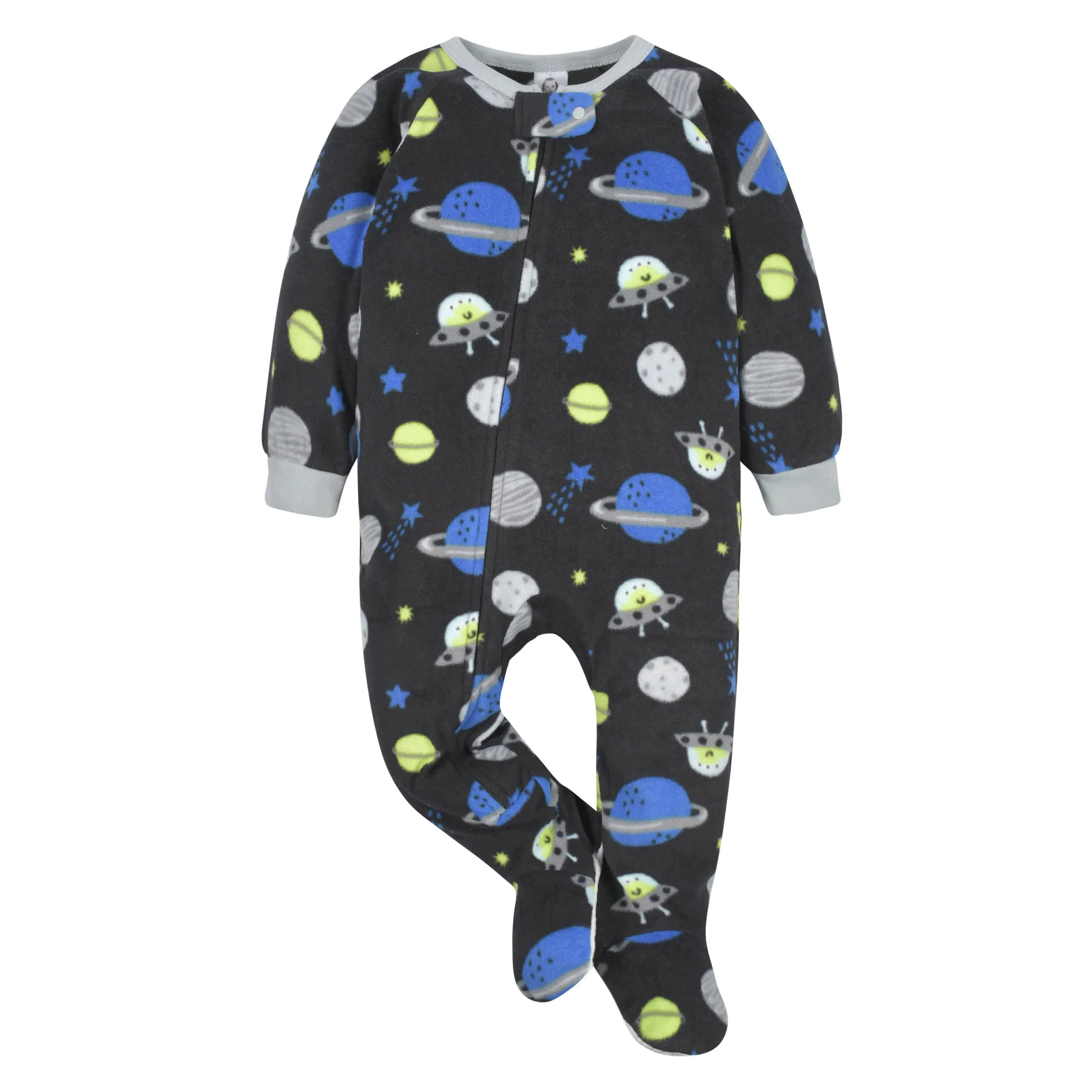 2-Pack Baby & Toddler Boys Deep Space Fleece Pajamas