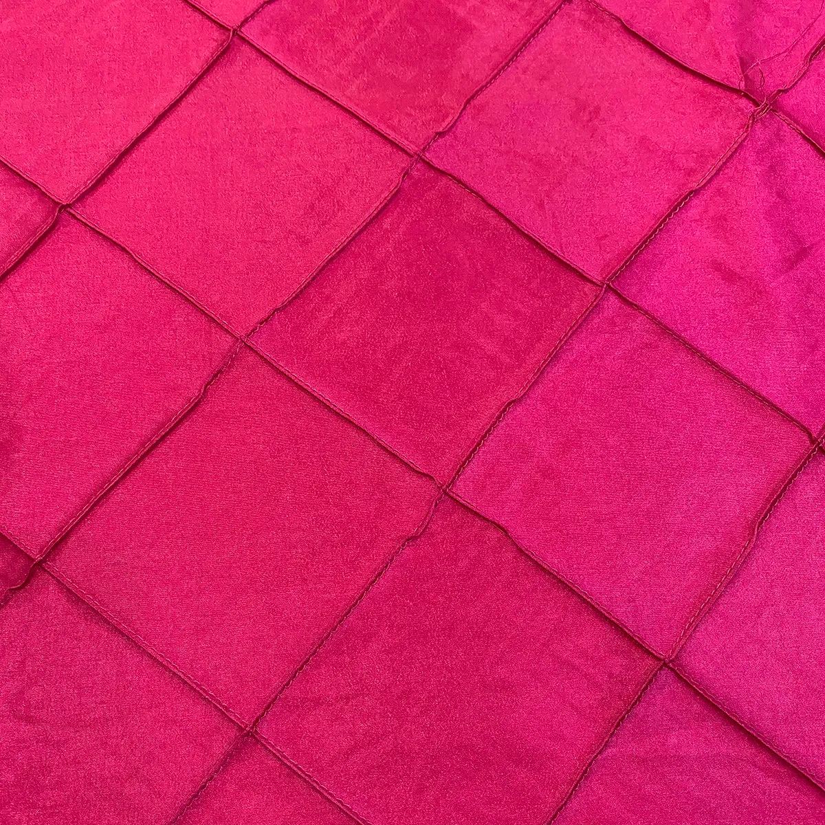 4" Pintuck Taffeta Wholesale Fabric in Fuchsia 064