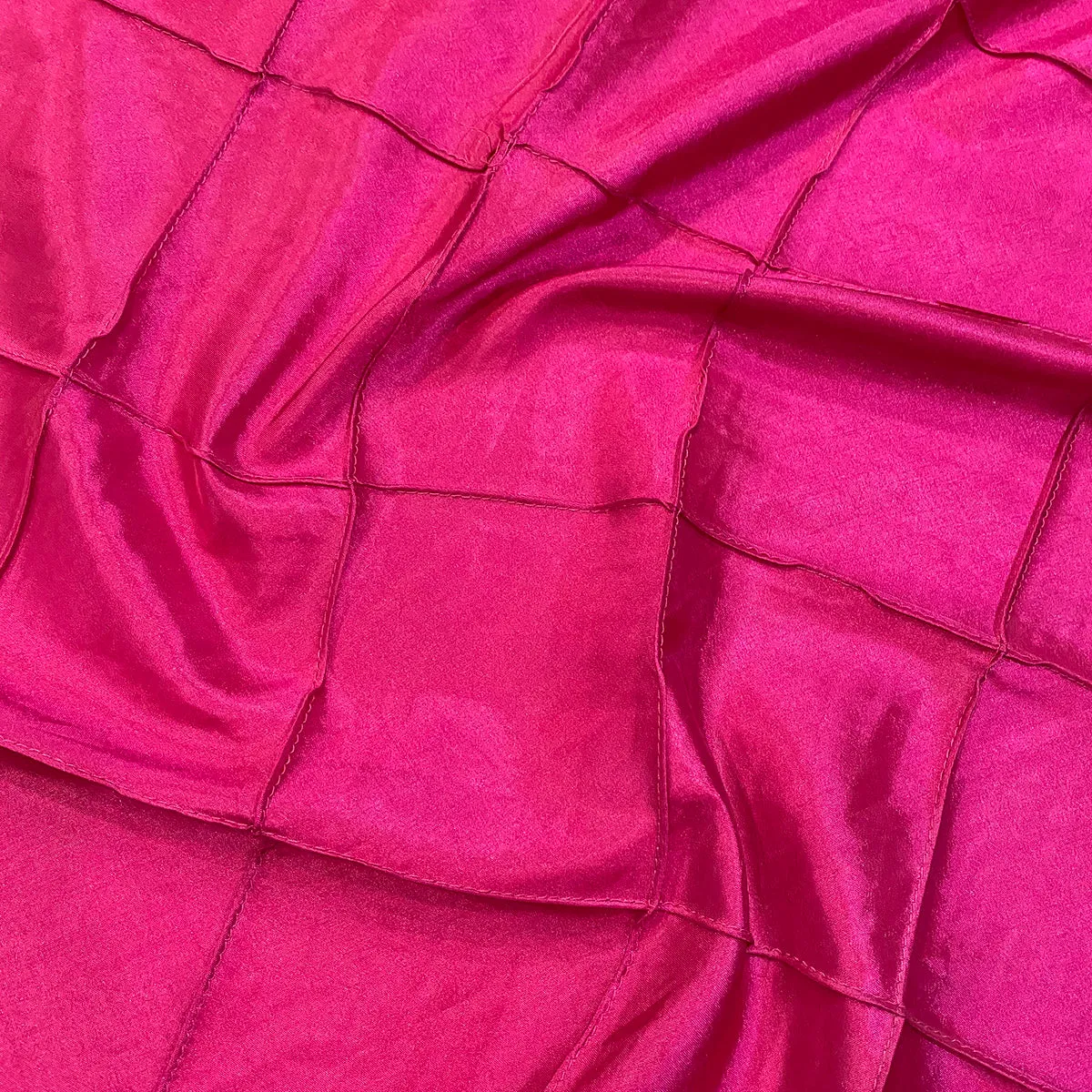 4" Pintuck Taffeta Wholesale Fabric in Fuchsia 064