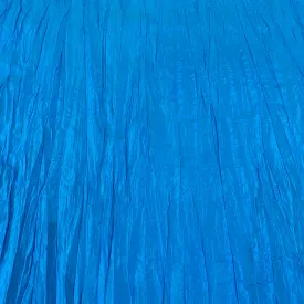 Accordion Taffeta Wholesale Fabric in Turquoise 112