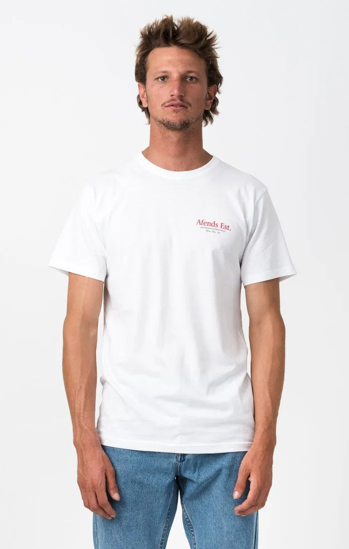 Afends Mens Genuine - Standard Fit Tee