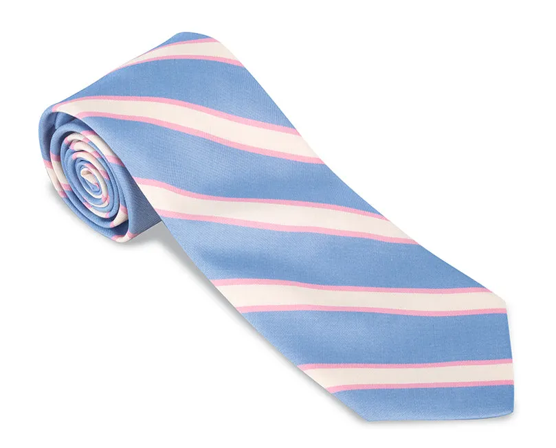 Blue Dudley Stripes Necktie - F5451