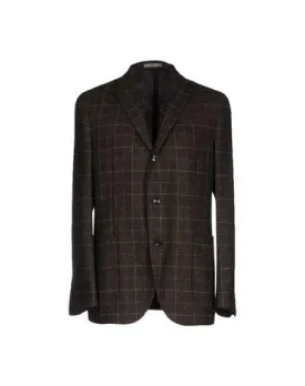 Boglioli Man Blazer Dark brown 44 suit