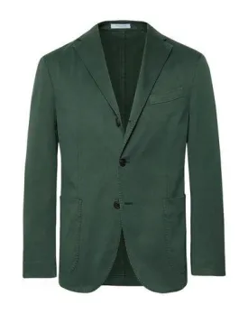 Boglioli Man Blazer Dark green 40 suit