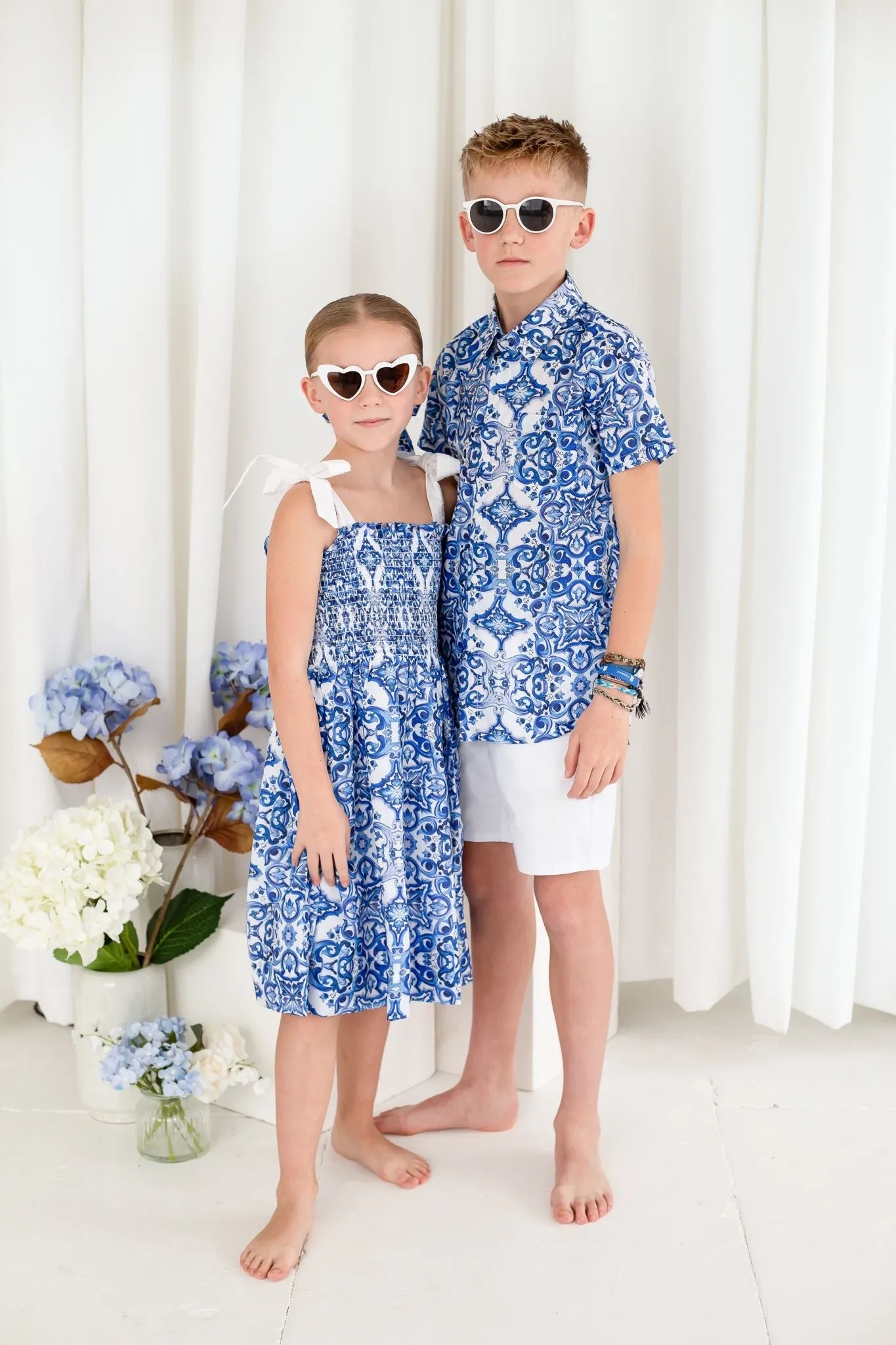 Boys Capri Print Overshirt