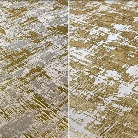 Calypso Jacquard (Reversible) Wholesale Fabric in Gold