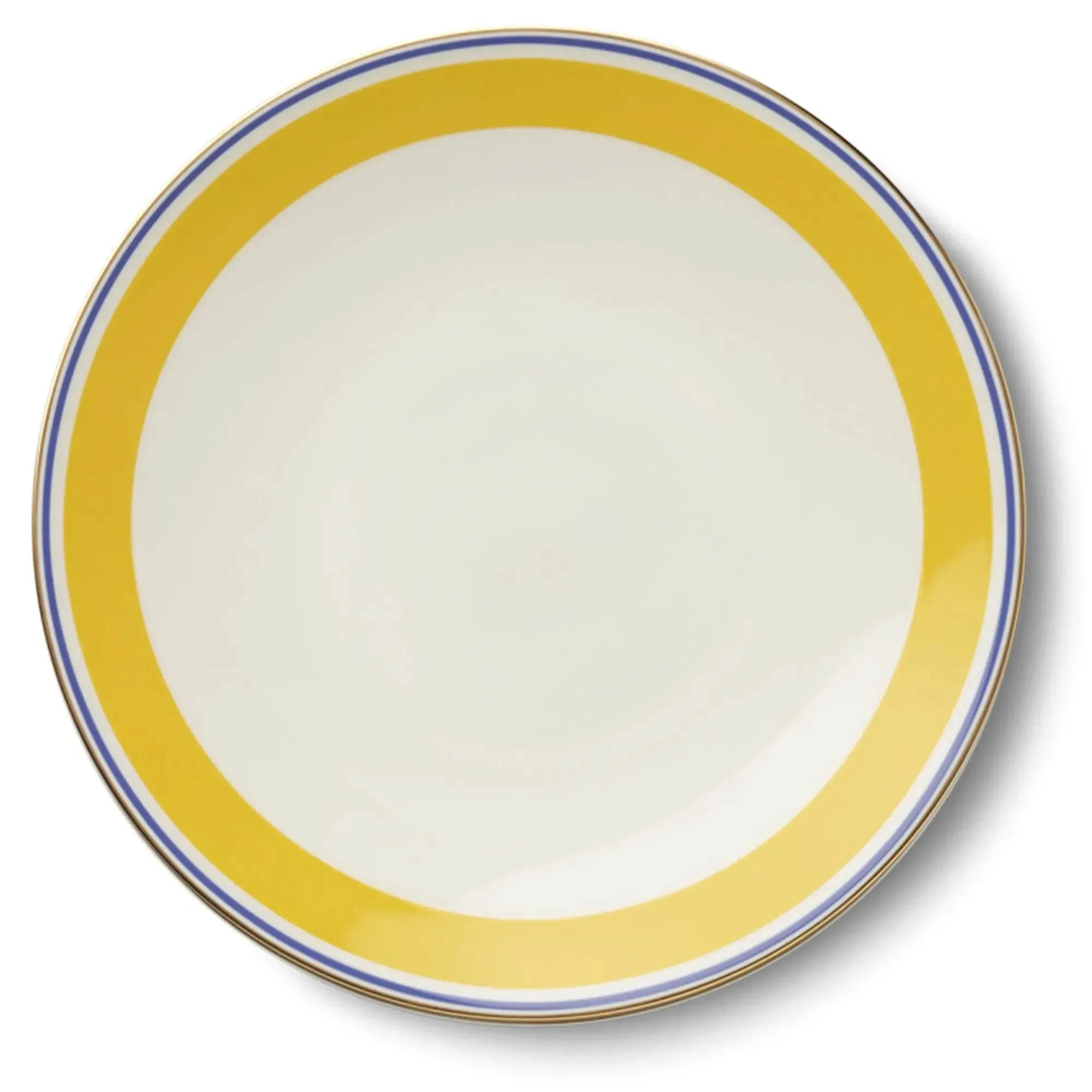 Capri - Bread Plate Yellow/Blue 6.6 in | 17cm