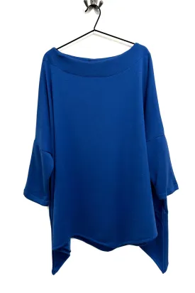 Darletta - Bright Blue Jersey Fine Knit