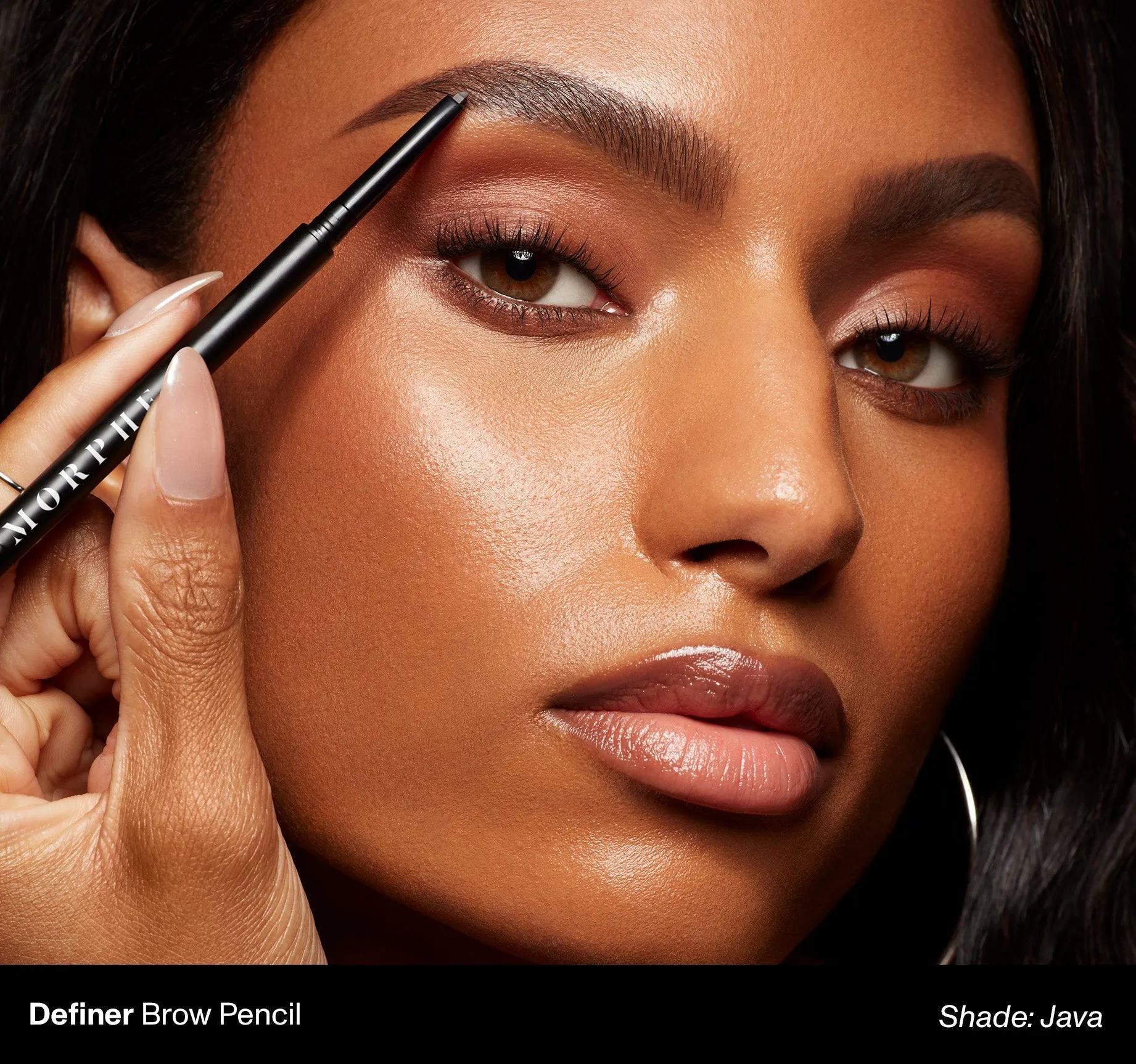 Definer Dual-Ended Brow Pencil & Spoolie - Macadamia