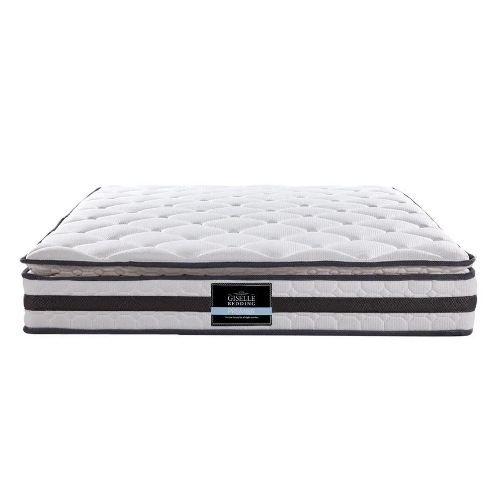 Double Package | Stockton Bed & Normay Series Pillow Top Mattress (Medium Firm)