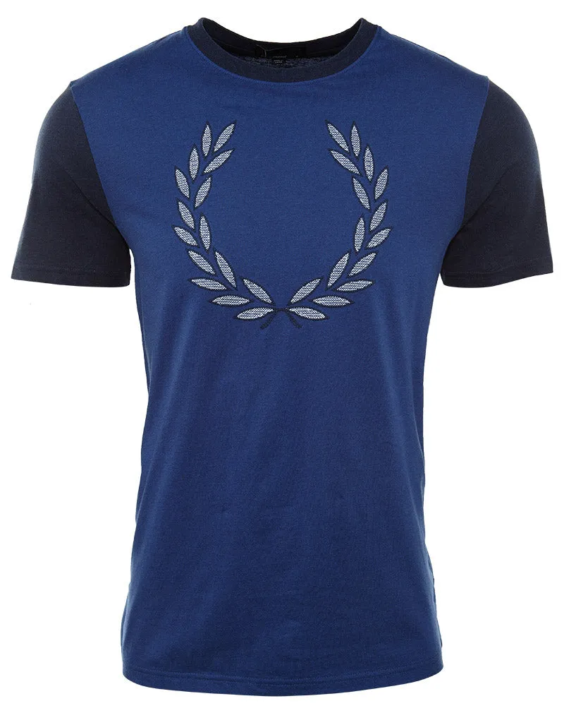 Fred Perry Two Tone Laurel Wreath T-shirt Mens Style : M8367