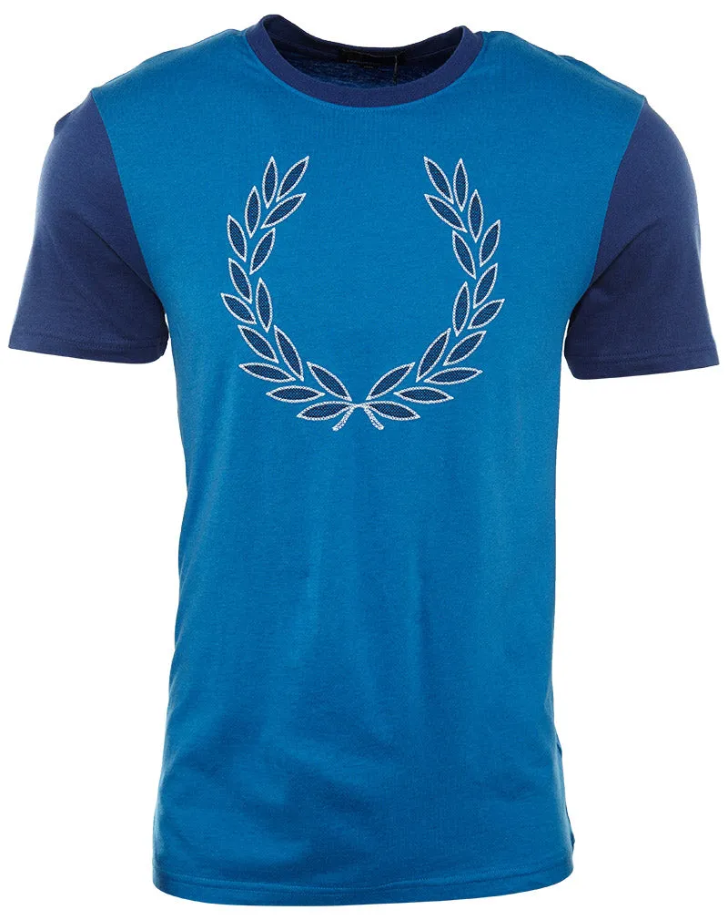 Fred Perry Two Tone Laurel Wreath T-shirt Mens Style : M8367