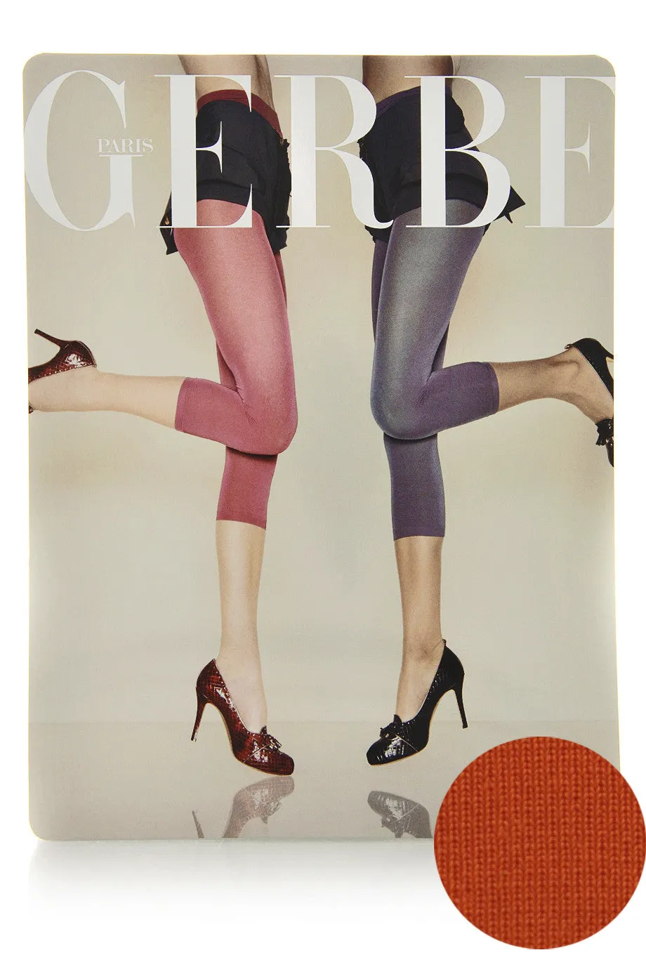 GERBE OPAQUE 70 Capri Paprika Leggings