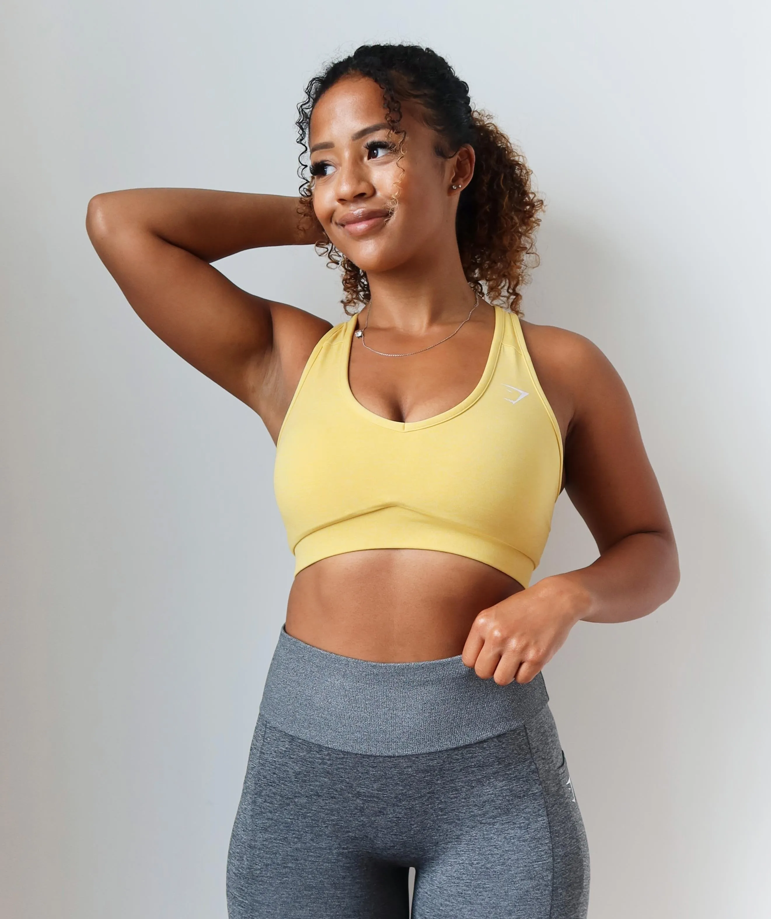 Gymshark Sol Lift Sports Bra - Yellow