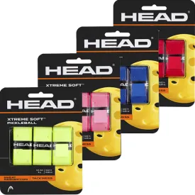 Head Xtreme soft Pickleballs Paddle Overgrips - 3 Pack