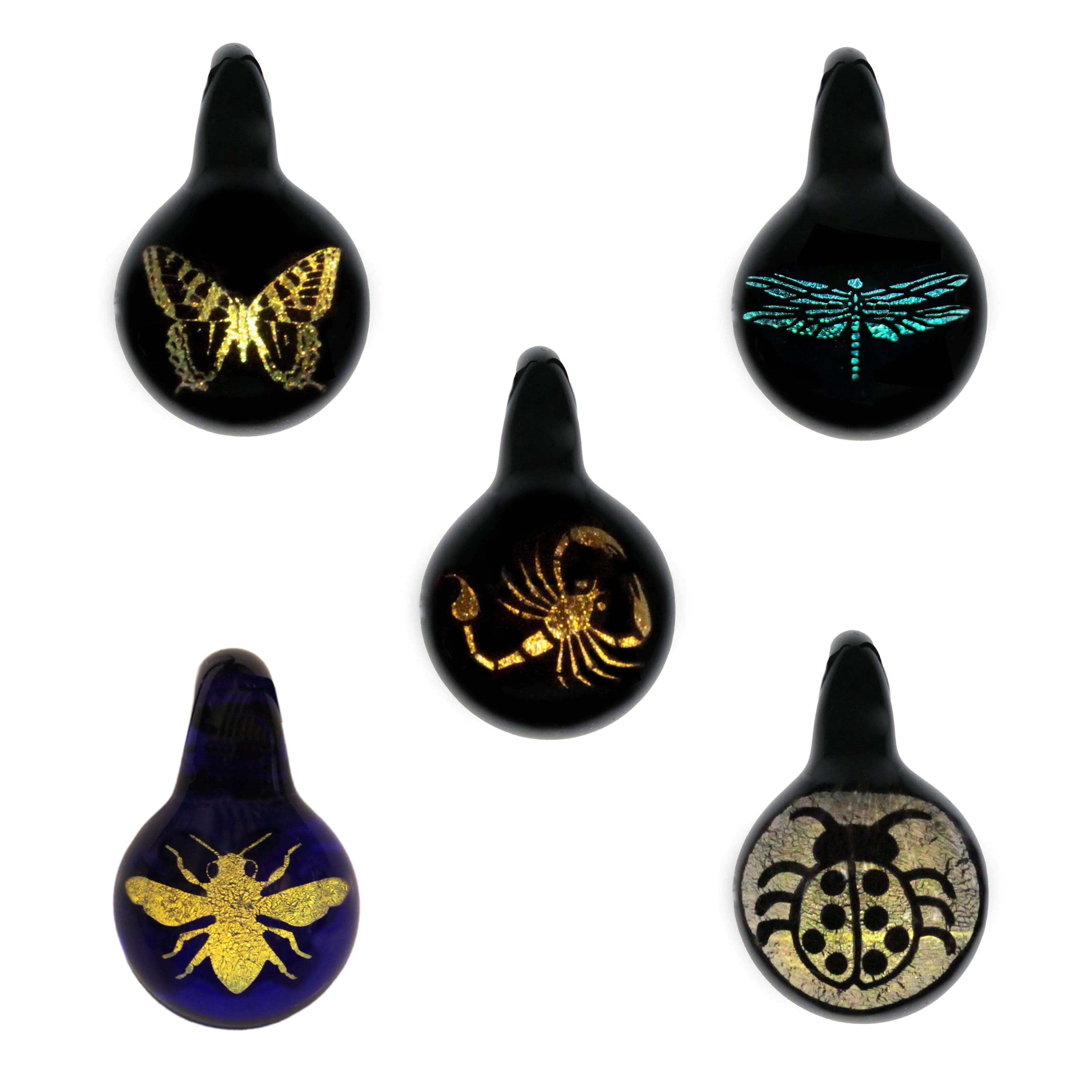 Insect Image Pendant Necklaces