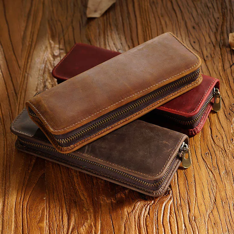 Leather Pen & Pencil Box Cases