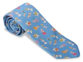 Light Blue Springmaid Girls Necktie - F4872