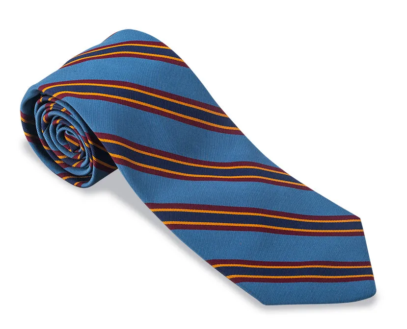 Light Blue Vista Stripes Necktie - F5318