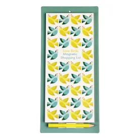 Love Birds Shopping List