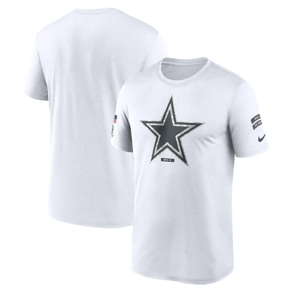 NFL Dallas Cowboys Nike 2024 Salute to Service Legend Short Sleeve T-Shirt