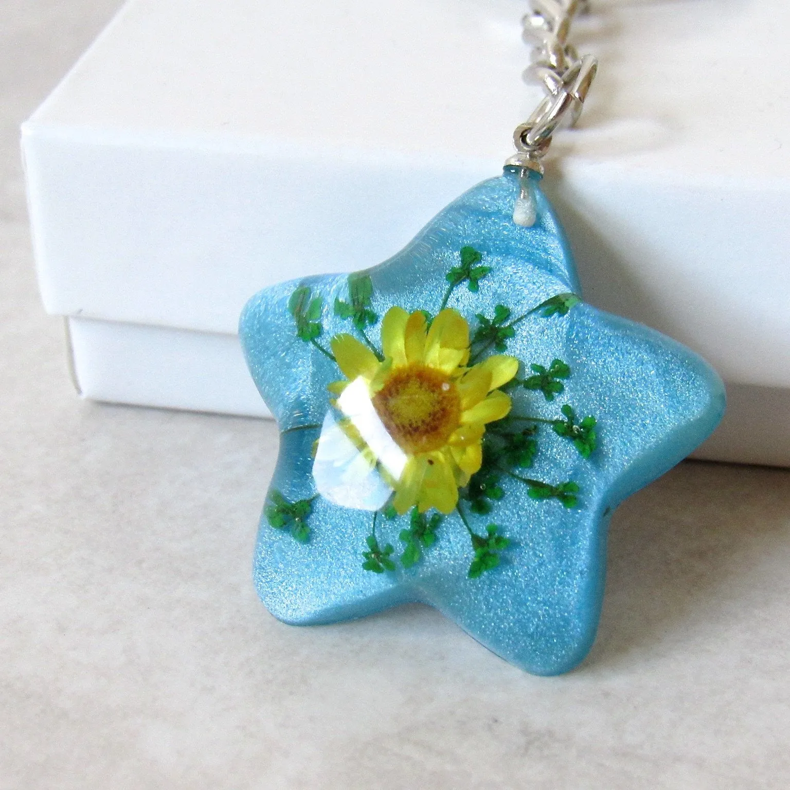 (On Sale!) Summer Sunshine Real Flower Necklaces