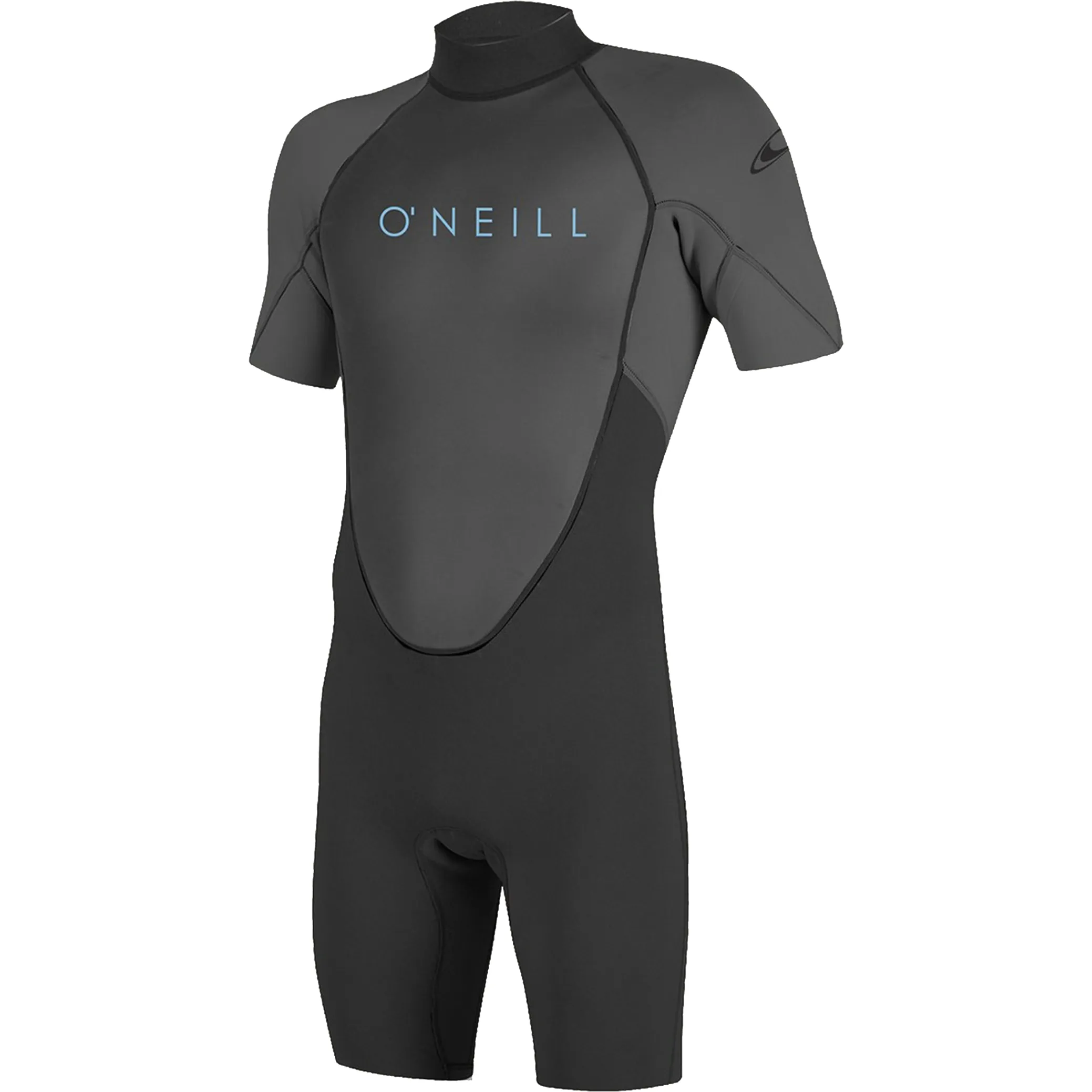 Oneill Youth Reactor-2 2mm Back Zip Short Sleeve Spring Black/Slate