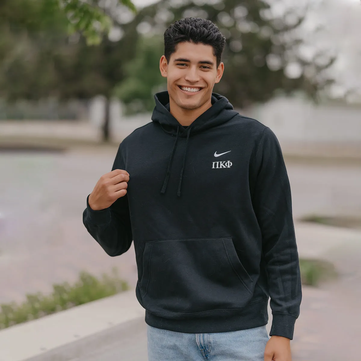 Pi Kapp Nike Embroidered Hoodie