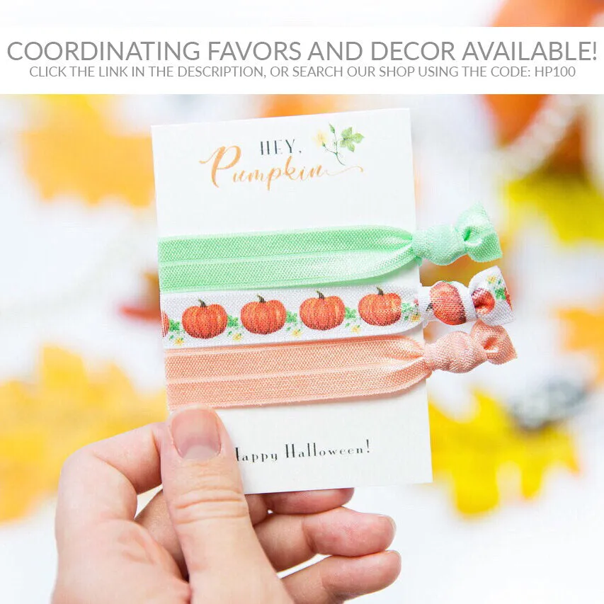 Pumpkin Favors Sign, INSTANT DOWNLOAD - HP100