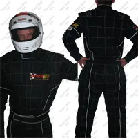 Racegear WA Single layer Black Small Racesuit - SFI 3/2A/1