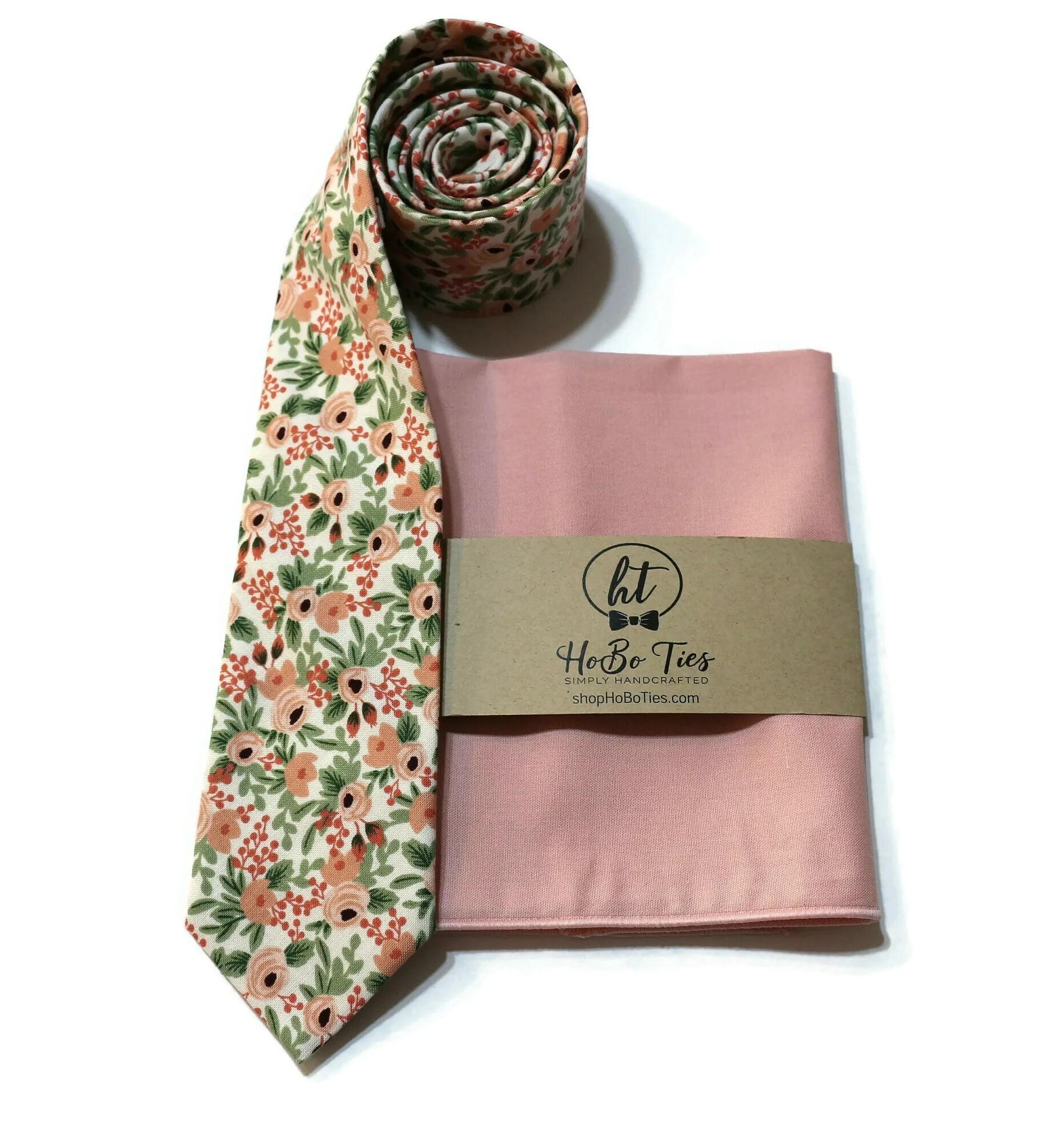 Rose Rosa Floral Necktie