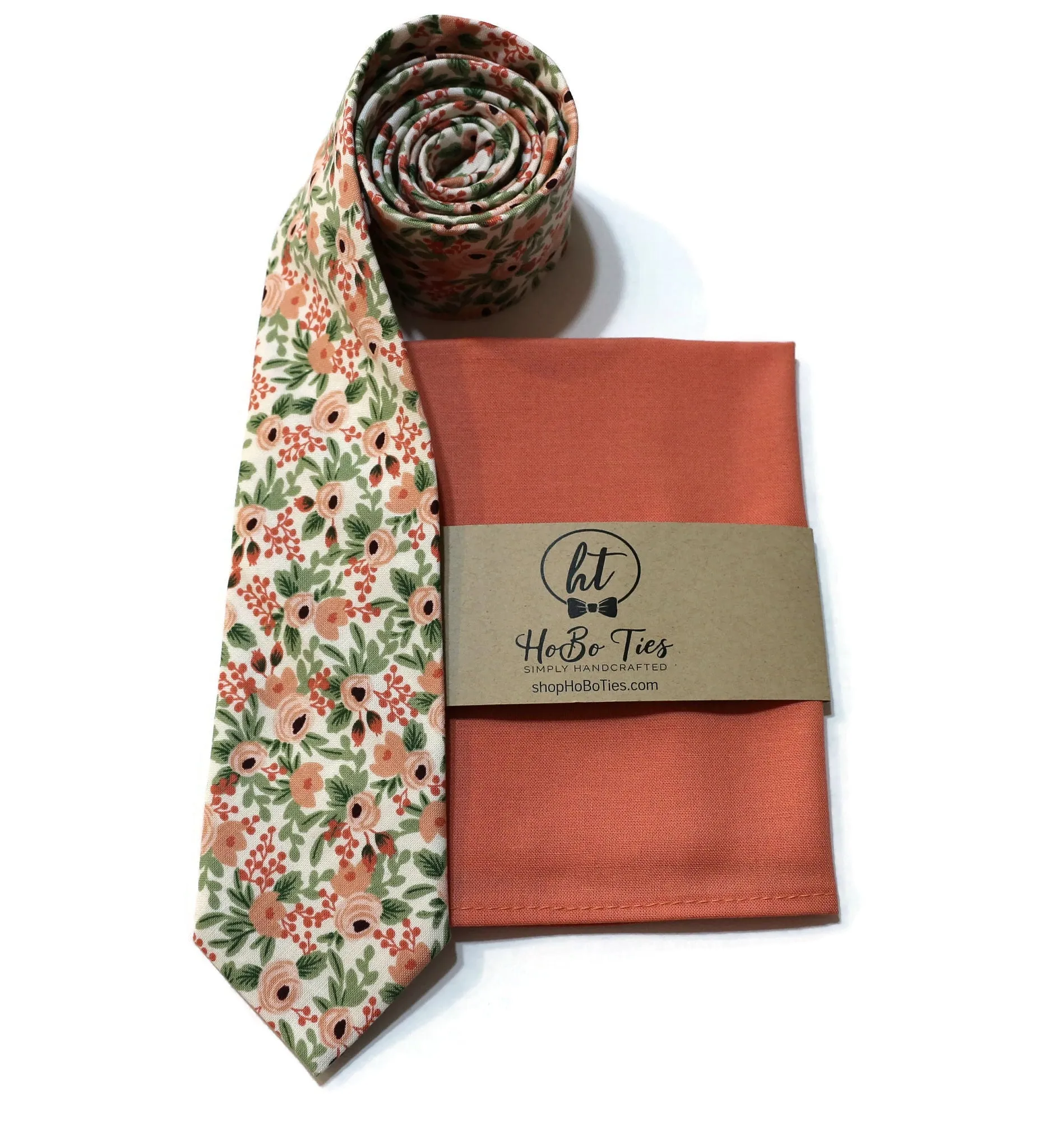 Rose Rosa Floral Necktie