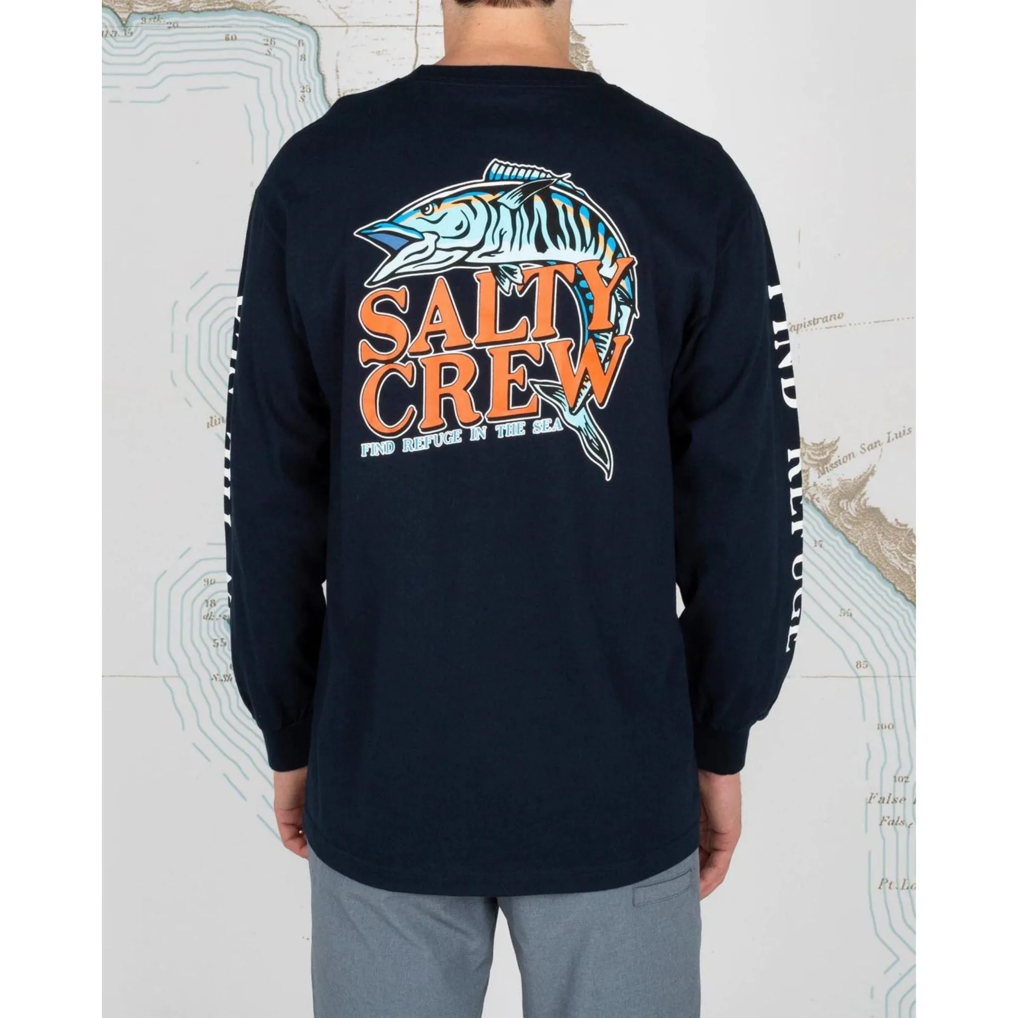 Salty Crew Oh No Standard L/S Tee