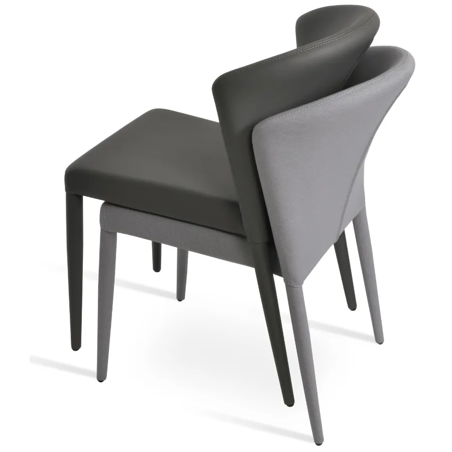 Stacking Restaurant Chair Capri Grey