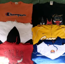 SWEATSHIRTS MIX BRANDS 38PCS