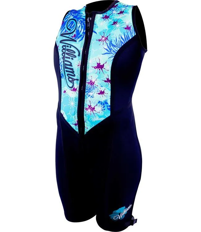 Williams Eden Womens Buoyancy Suit- Teal