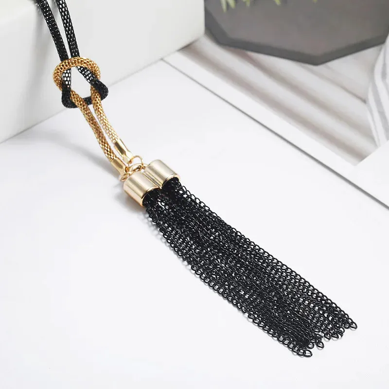 Women Collar Arrival For Winter Pendant Sweater Chain New Wholesale Long Female Sales Necklace