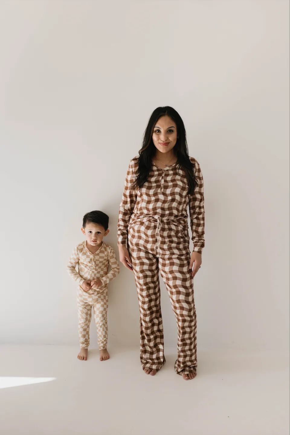 Women's Bamboo Pajamas | Groovy Gingham