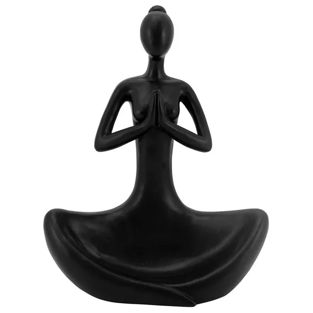 Yoga Lady | Ceramic Statue