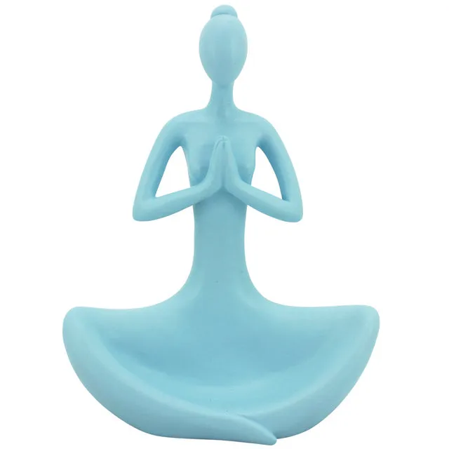 Yoga Lady | Ceramic Statue